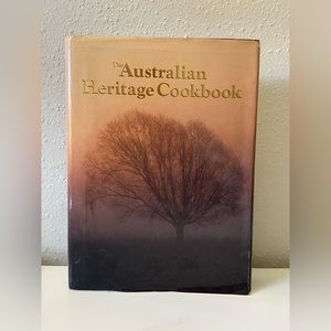 The Australian Heritage Cookbook 1988 Large Hardcover Book Glossy Pages